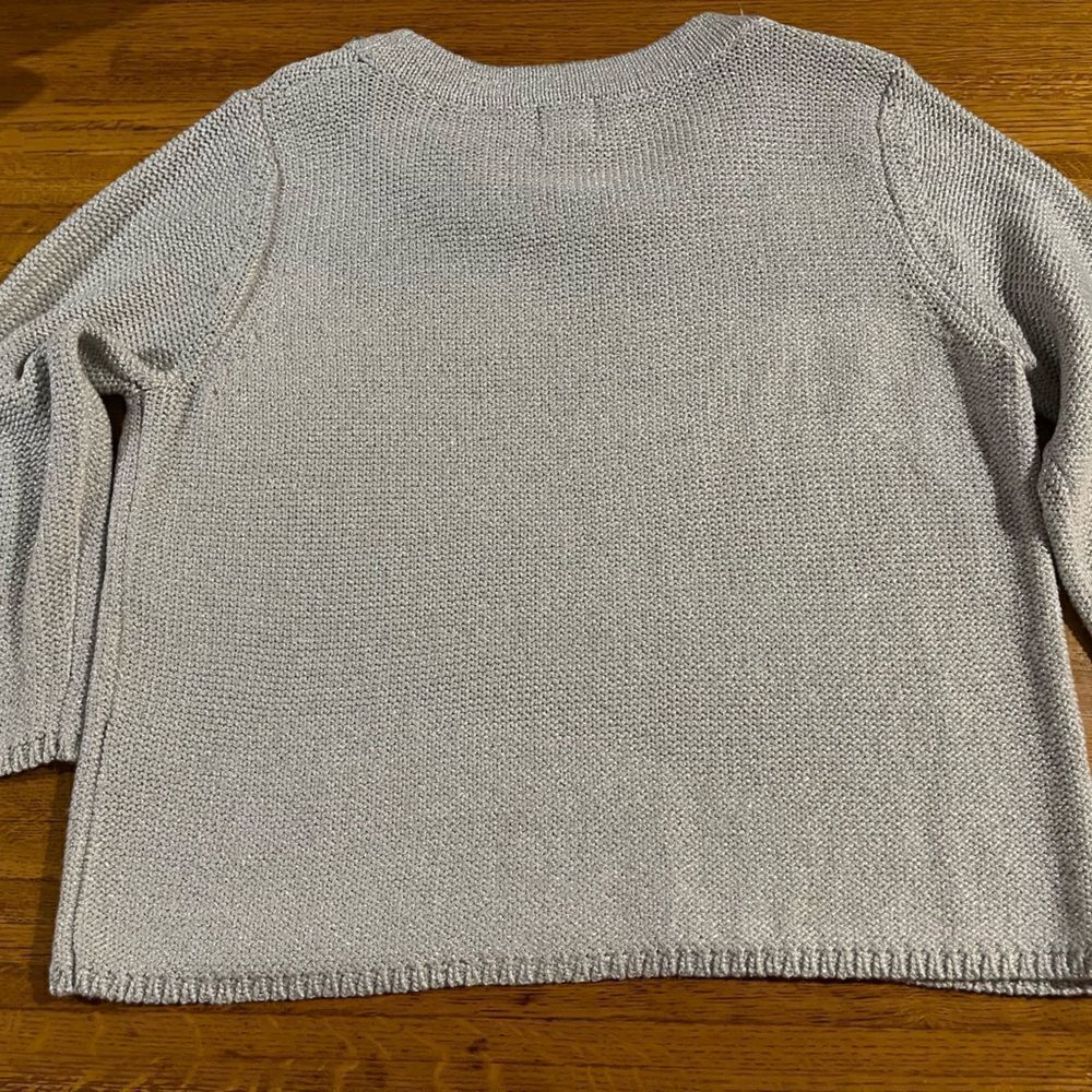 Ruby Rd Women’s Silver Top XL - Picture 12 of 13